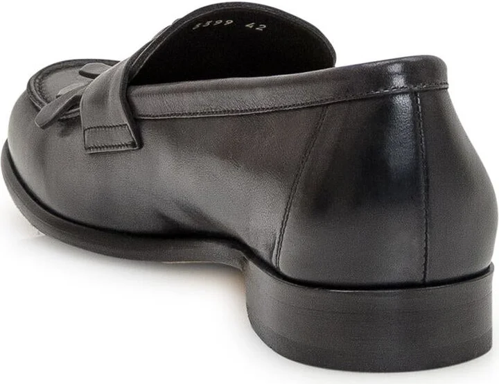 Doucal's Tassel Triumph Leather Loafer - Image 3