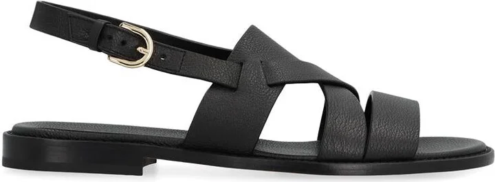Doucal's Tropic Leather Sandals