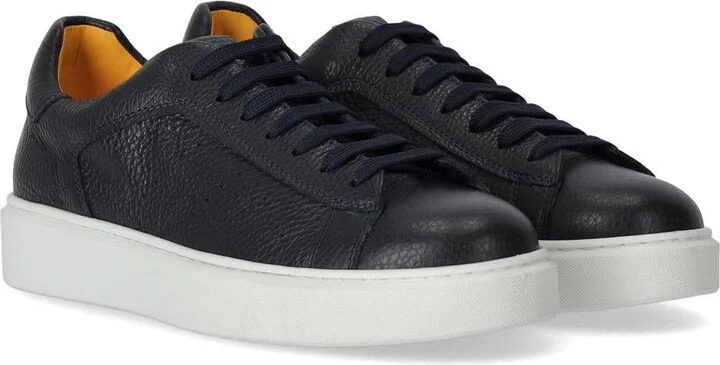 Doucal's Tumblet Dark Blue Sneaker - Image 2