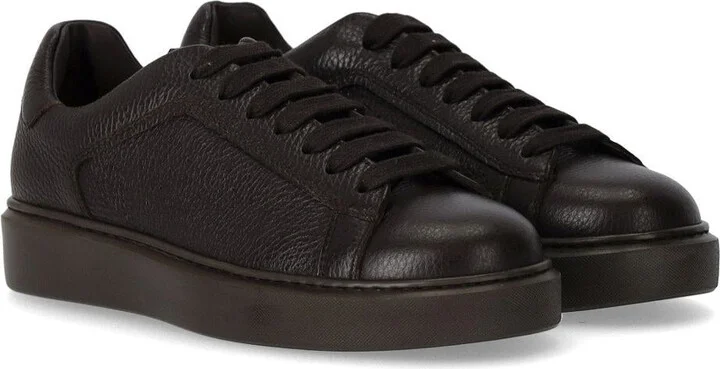 Doucal's Tumblet Ebony Sneaker - Image 2