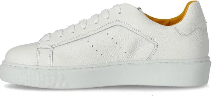 Doucal's Tumblet White Sneaker - Image 3