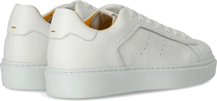Doucal's Tumblet White Sneaker - Image 4