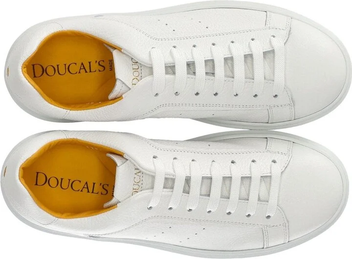 Doucal's Tumblet White Sneaker - Image 5