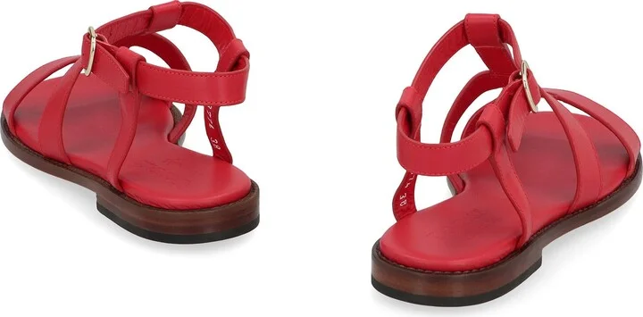 Doucal's Urano Leather Sandals - Image 4