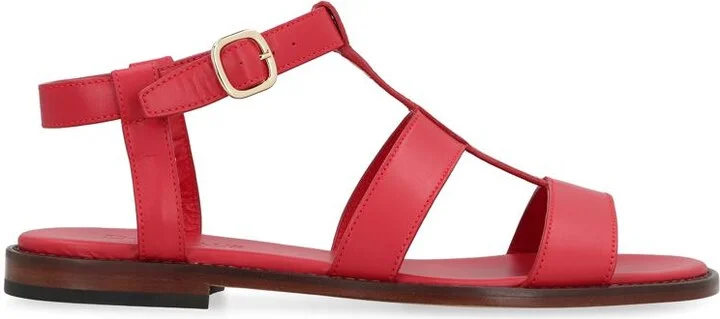 Doucal's Urano Leather Sandals