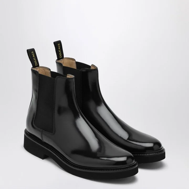 Doucal''s Women's Leather Beatles Ankle Boot