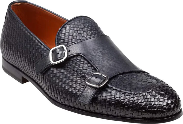 Doucal's Woven Leather Moccasin - Image 2