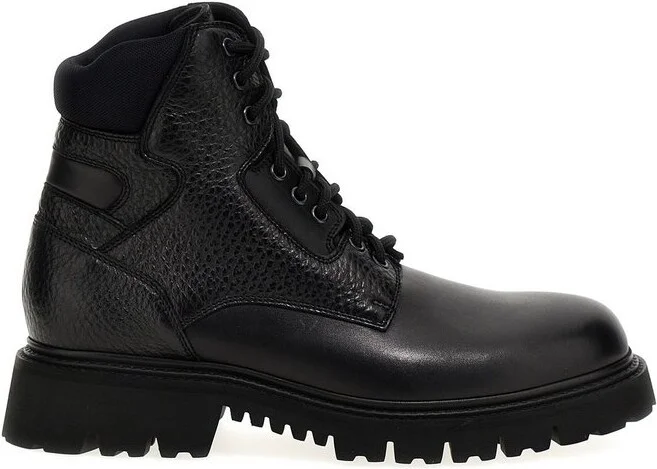 Doucal's X Neil Barrett Lace-Up Ankle Boots