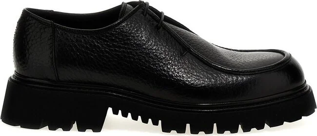 Doucal's X Neil Barrett Round Toe Lace-Up Shoes