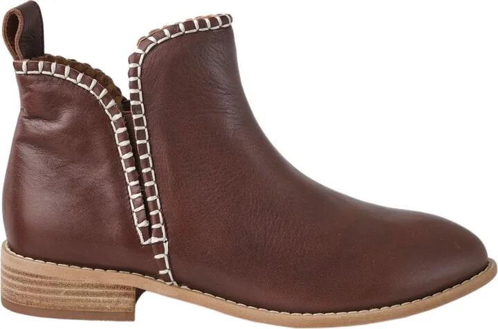 Douglas Stitch Leather Boot - Image 3