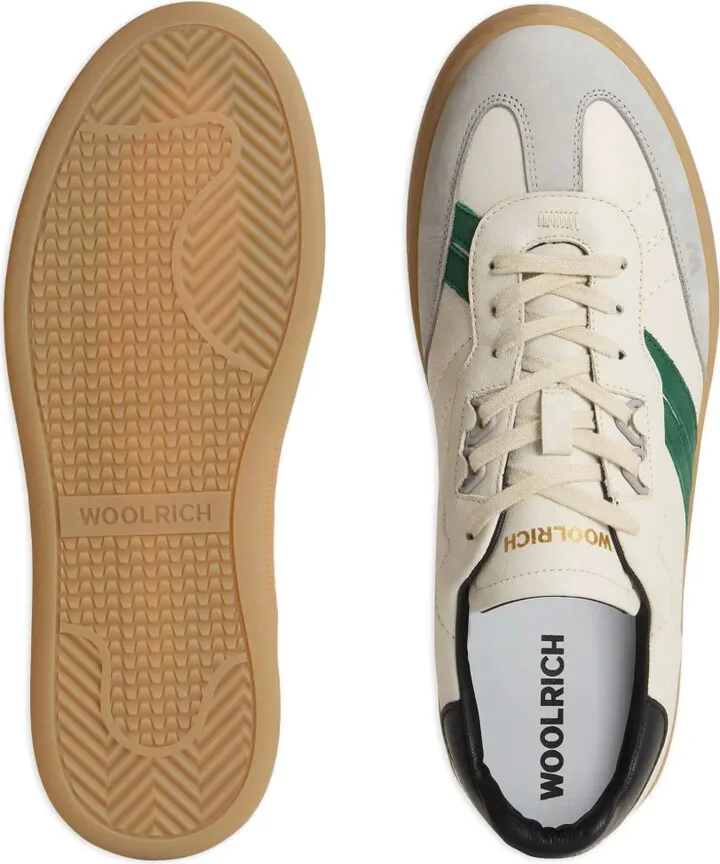Doulbleu leather stripe sneakers - Image 4