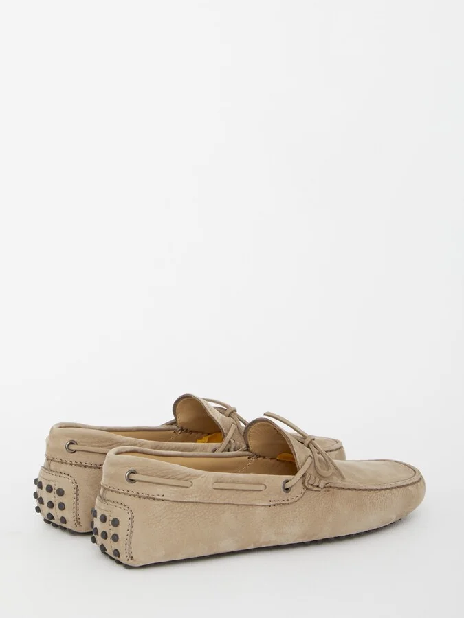 Dove-colored Gommino Loafers - Image 3