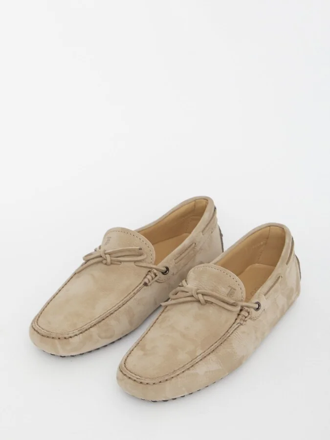 Dove-colored Gommino Loafers - Image 5