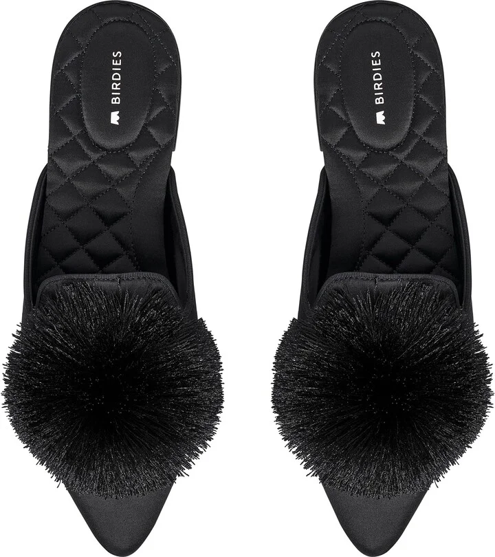 Dove Satin Mule - Image 5