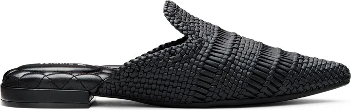 Dove Woven Pointed Toe Mule - Image 3