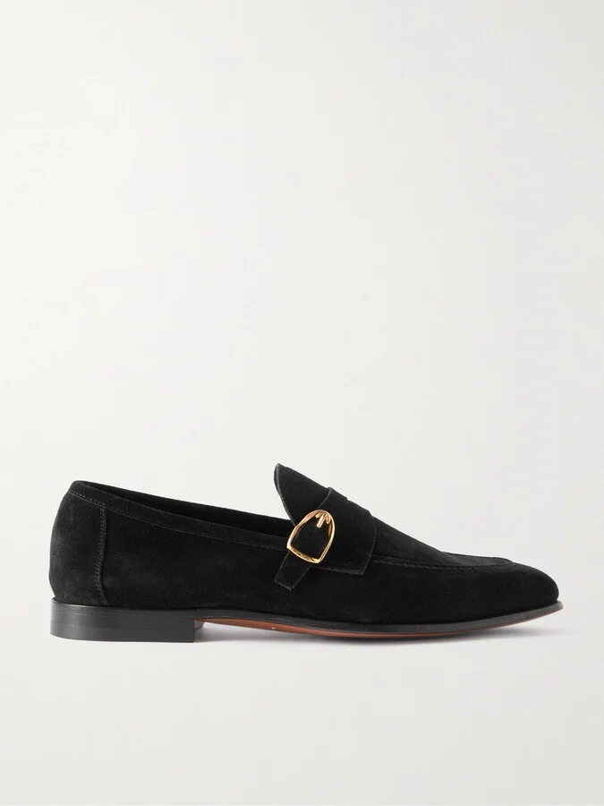 Dover Suede Penny Loafers