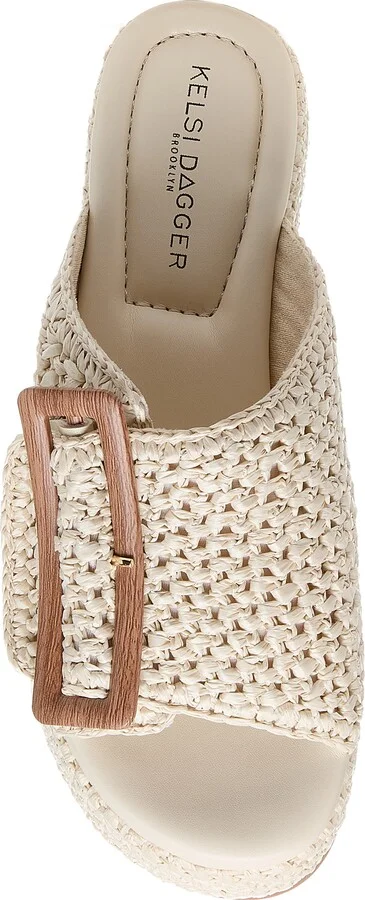 Dover Woven Platform Sandal - Image 4