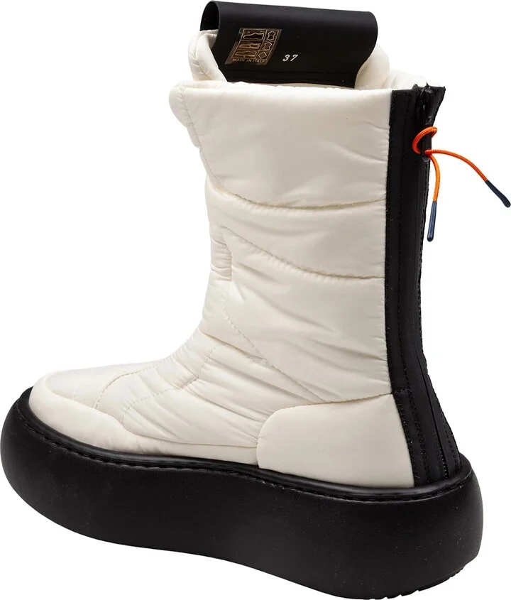 Down Boots In Black And White - Image 3