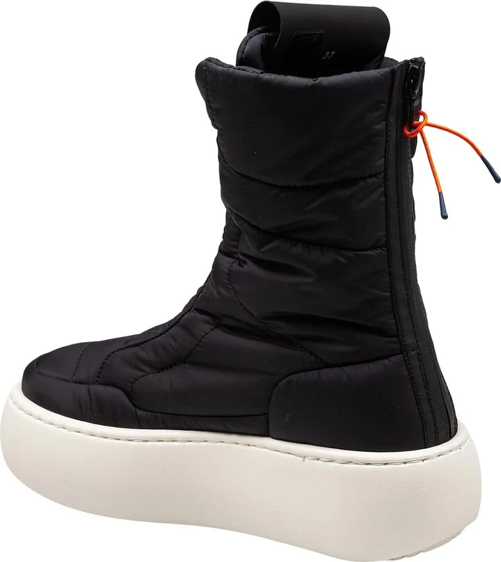 Down Boots In Black And White - Image 3