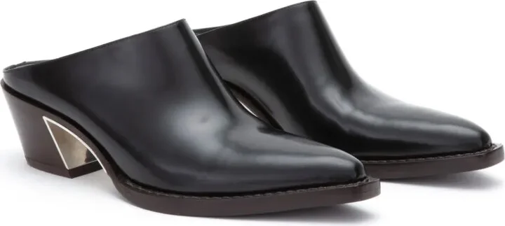 Downtown 55mm leather mules - Image 2