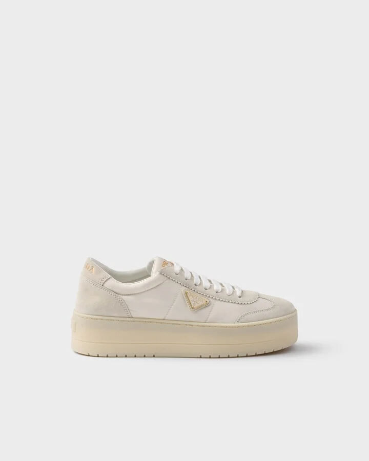Downtown Bold nylon and suede sneakers - Image 2