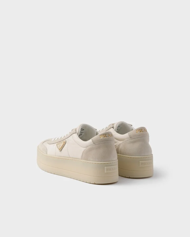 Downtown Bold nylon and suede sneakers - Image 4