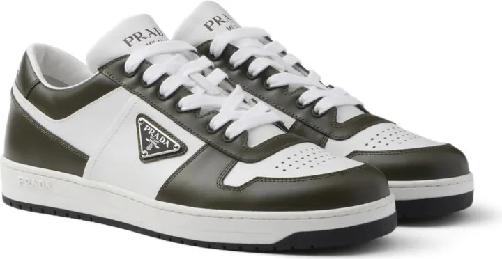 Downtown colour-block leather sneakers - Image 2