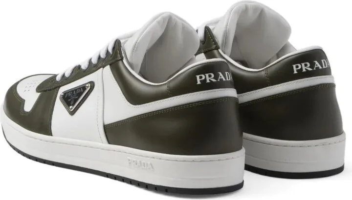 Downtown colour-block leather sneakers - Image 3