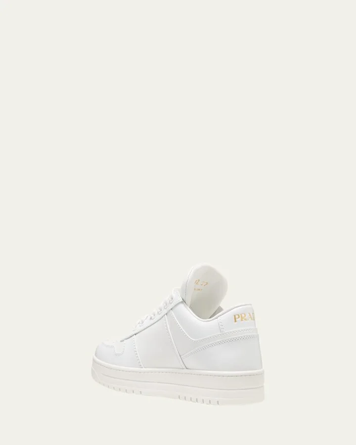 Downtown Leather Low-Top Sneakers - Image 6