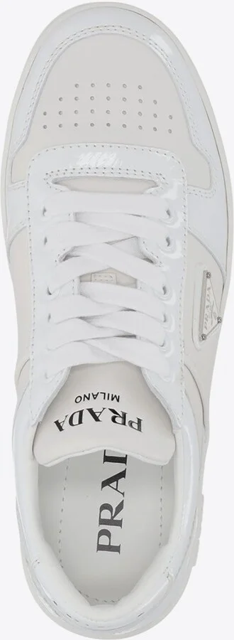 Downtown Leather Low-Top Sneakers - Image 3
