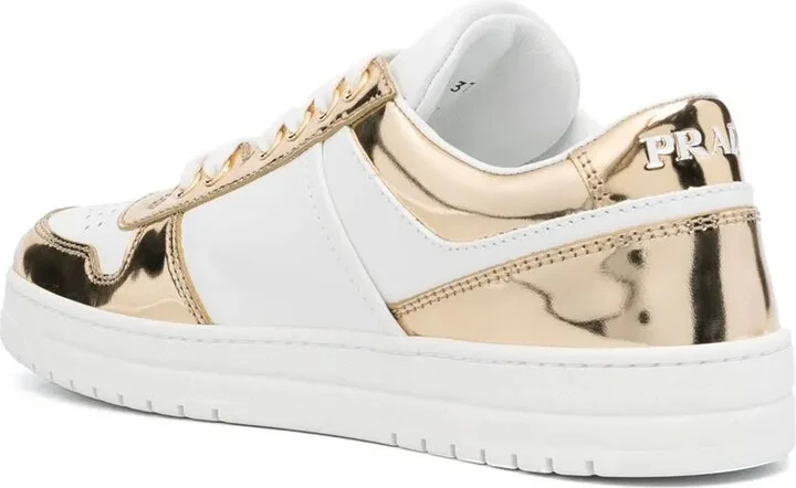 Downtown leather low-top sneakers - Image 3
