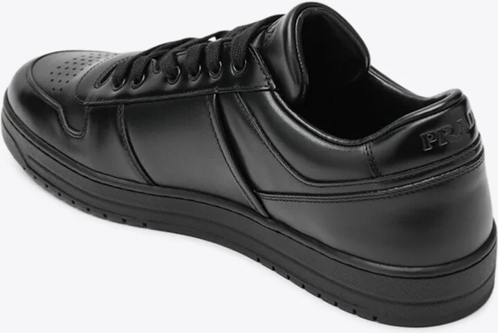 Downtown Leather Low-Top Sneakers - Image 2