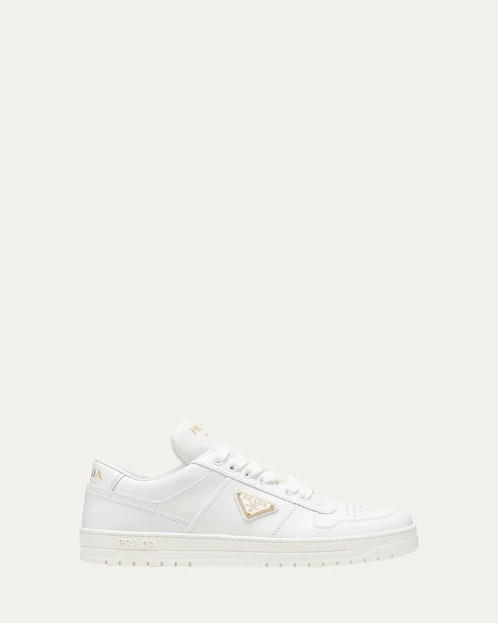 Downtown Leather Low-Top Sneakers