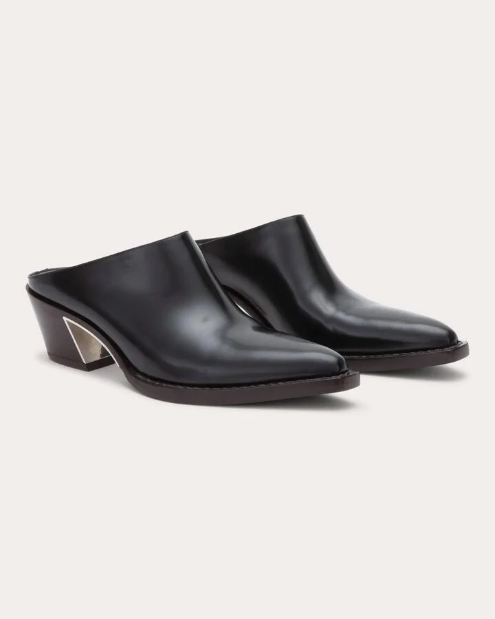 Downtown Leather Mule - Image 2