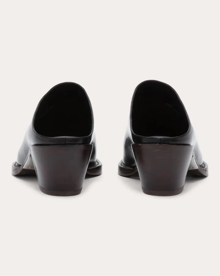 Downtown Leather Mule - Image 3