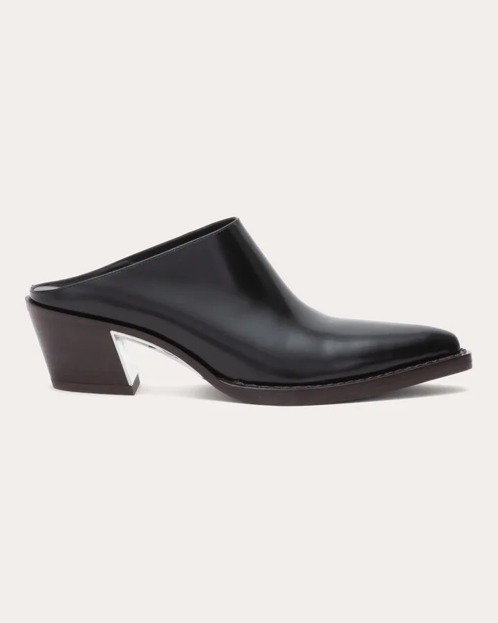 Downtown Leather Mule