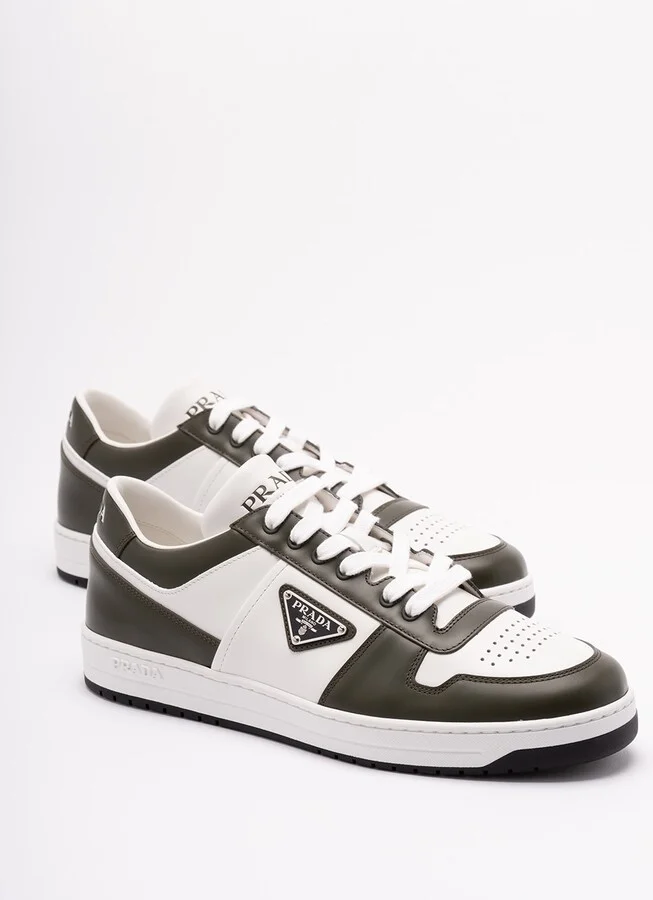 `Downtown` Leather Sneakers - Image 2