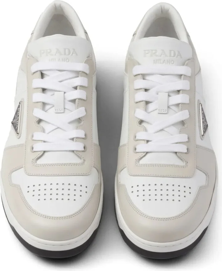 Downtown logo-appliqué sneakers - Image 4