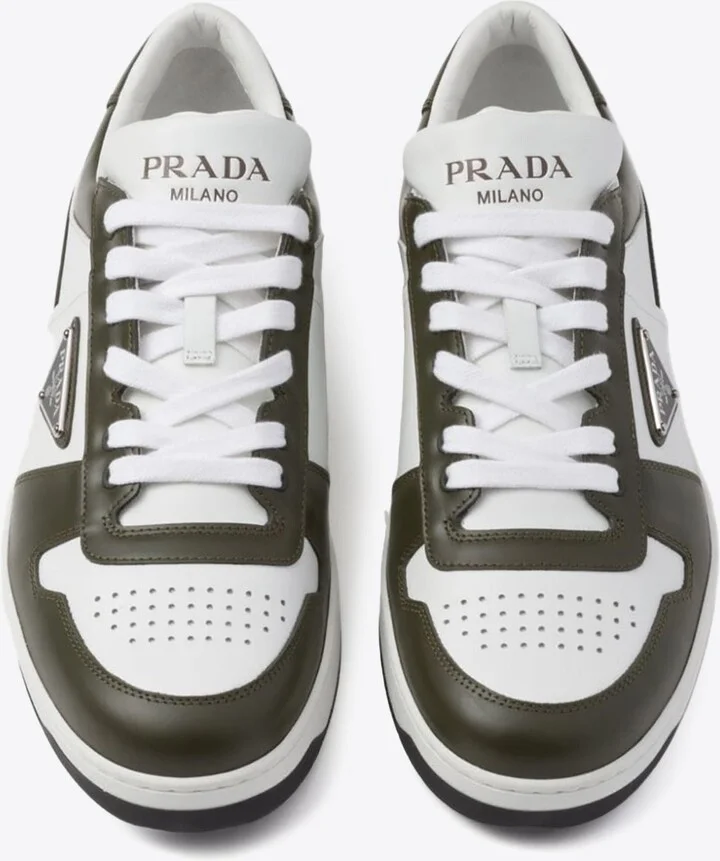 Downtown Low-Top Leather Sneakers - Image 2