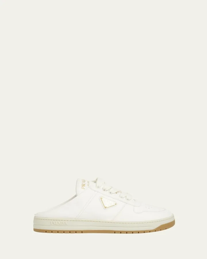 Downtown Nappa Leather Sneaker Mules