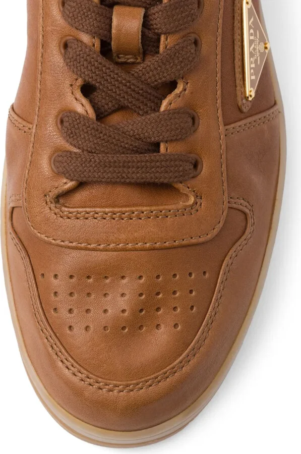 Downtown nappa-leather sneakers - Image 5