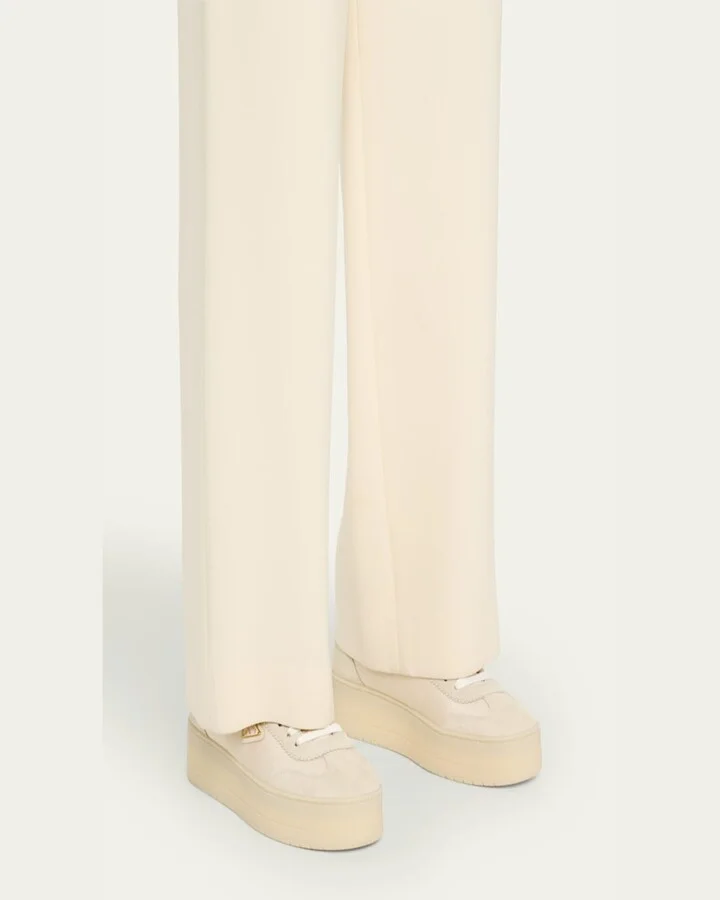Downtown Nylon Suede Low-Top Sneakers - Image 5