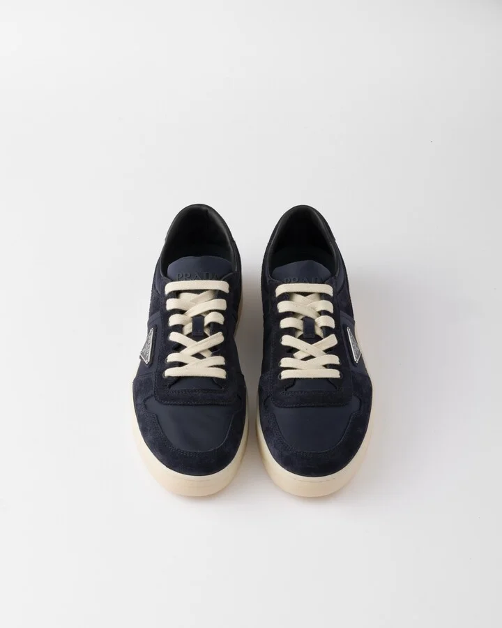 Downtown Re-Nylon and suede sneakers - Image 3