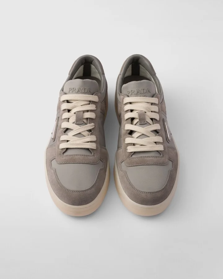Downtown Re-Nylon and suede sneakers - Image 3