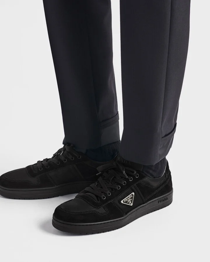 Downtown Re-Nylon and suede sneakers - Image 3