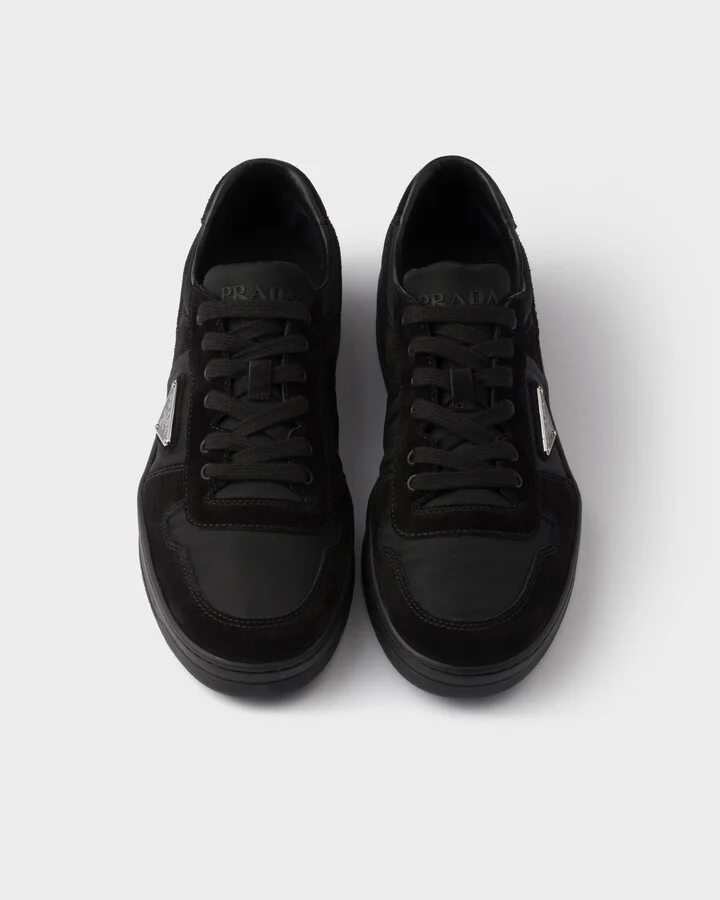 Downtown Re-Nylon and suede sneakers - Image 4