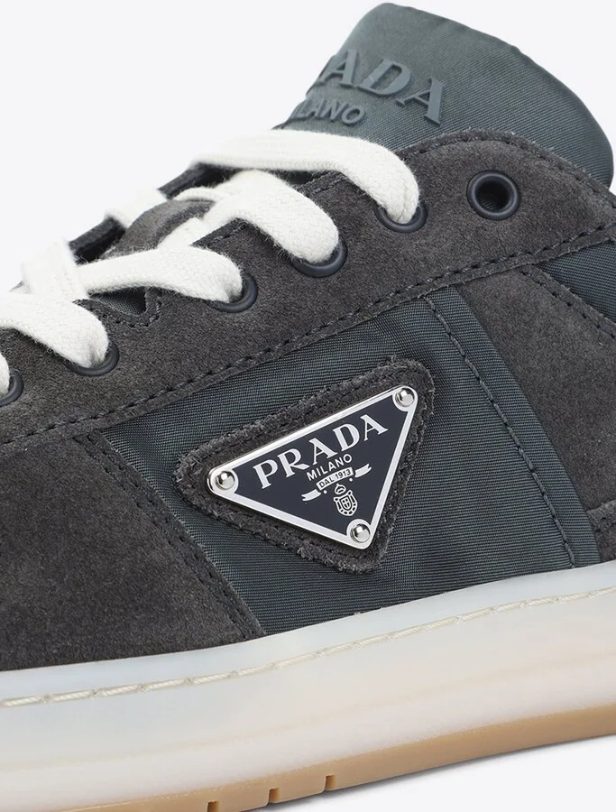 Downtown Suede Low-Top Sneakers - Image 3