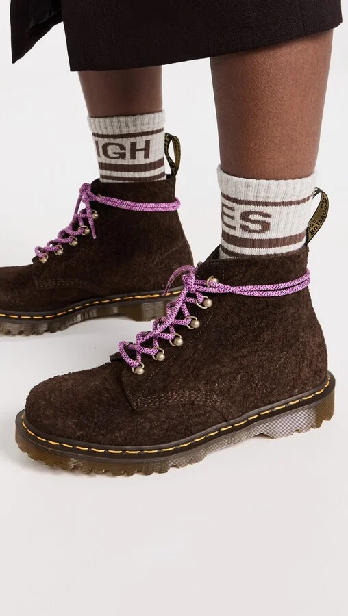 Dr. Martens 101 Suede Boots - Image 4