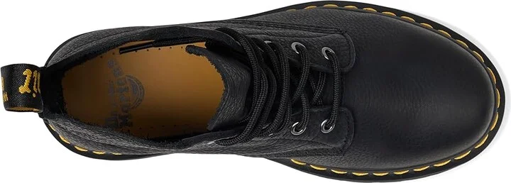 Dr. Martens 101 Unbound Leather Ankle Boot Boots Black : UK 6 (US Men's 7 - US Women's 8) Medium - Image 2