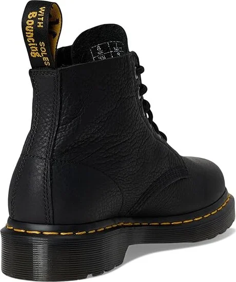 Dr. Martens 101 Unbound Leather Ankle Boot Boots Black : UK 6 (US Men's 7 - US Women's 8) Medium - Image 4